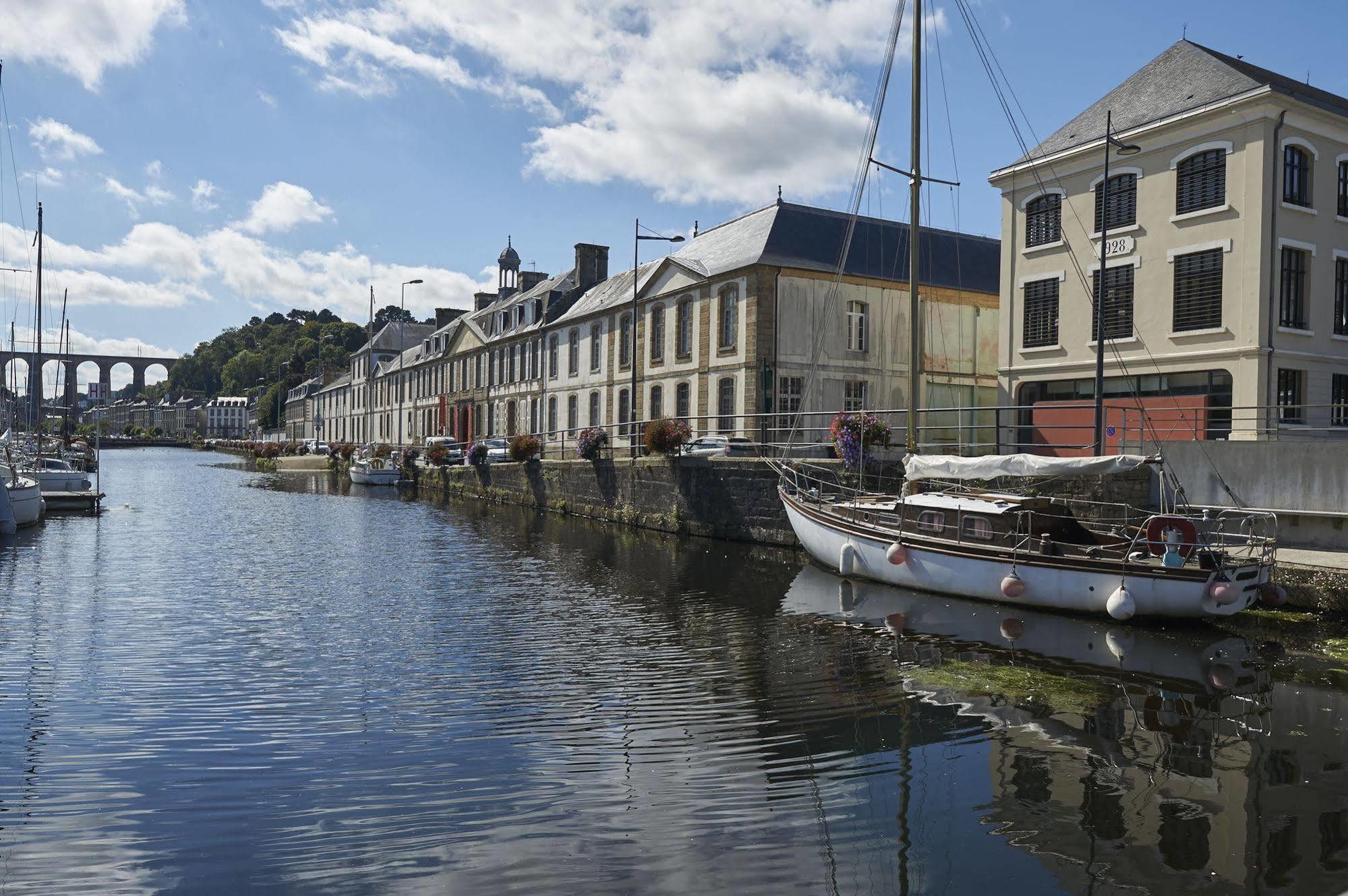 Hotel Du Port Morlaix Bagian luar foto